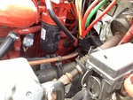Engine with Air Compressor