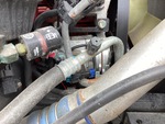 Engine with A/C Compressor