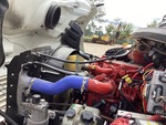 Engine with Radiator