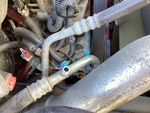 Moteur with compresseur de climatisation