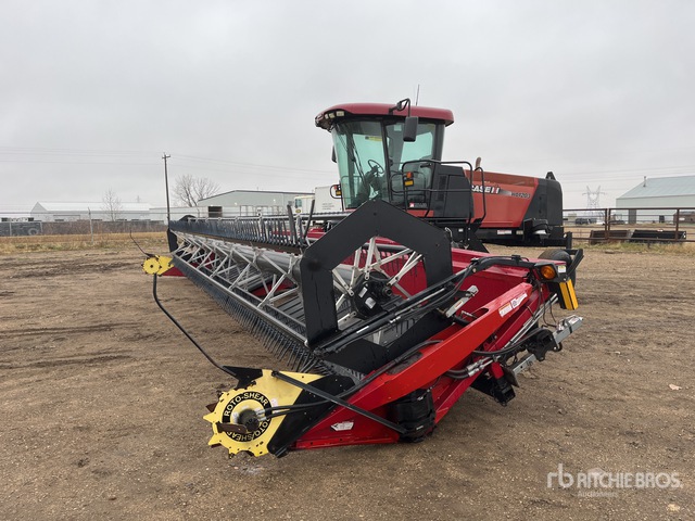2010 Case IH WD1203 36 ft Swather Windrower | Ritchie Bros. Auctioneers