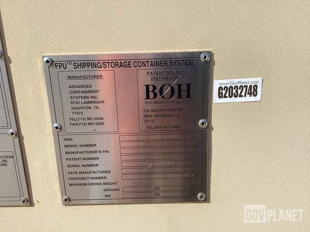 Advanced Containment Systems Storage Container in Chambersburg ...