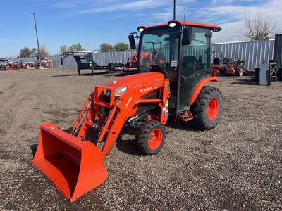 2021 Kubota LX2610HSDC 4WD Utility Tractor