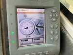 Upper Control Station with Hour Meter Reading