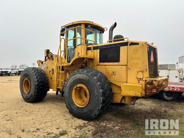 2002 John Deere 744H Wheel Loader in Darien, Wisconsin, United States ...