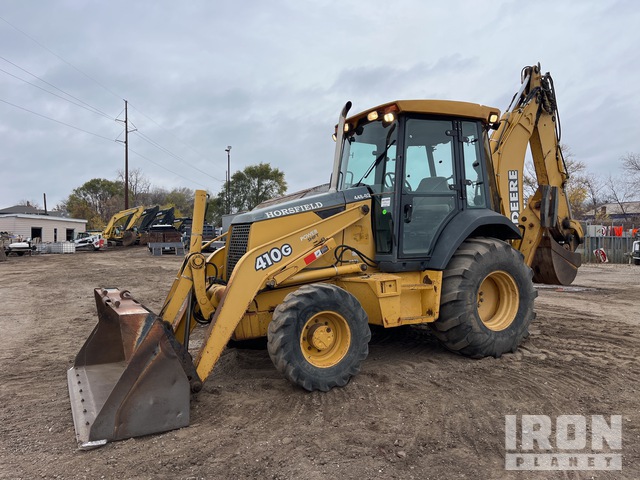 2002 John Deere 410G 4x4 Backhoe Loader in St. Paul, Minnesota, United ...