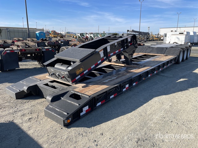 2024 Witzco RG-52 52 ton Tri/A Removable Gooseneck Lowboy Trailer ...