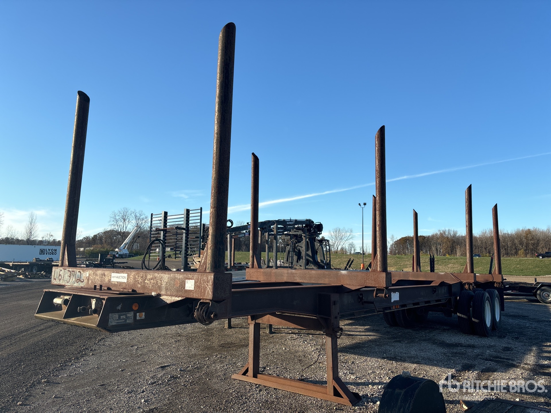 2008 38 ft T/A Rungenanhänger