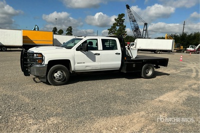 2018 Chevrolet Silverado 3500HD 4x4 Crew Cab Camión Caja Abierta