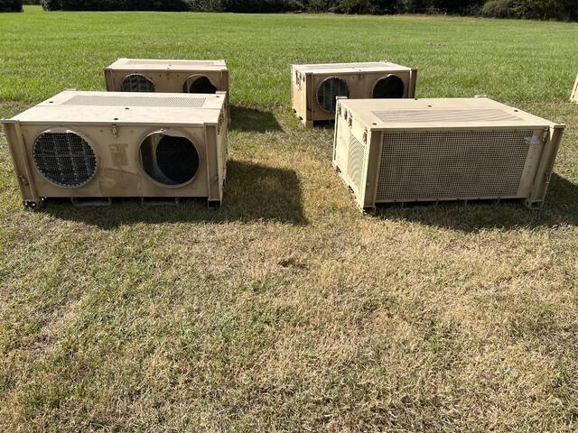 Quantity of (4) Alaska Structures AK-ECU-5T 5 Ton Air Conditioners Quantity of (4) Alaska Structures AK-ECU-5T 5 Ton Air Conditioners