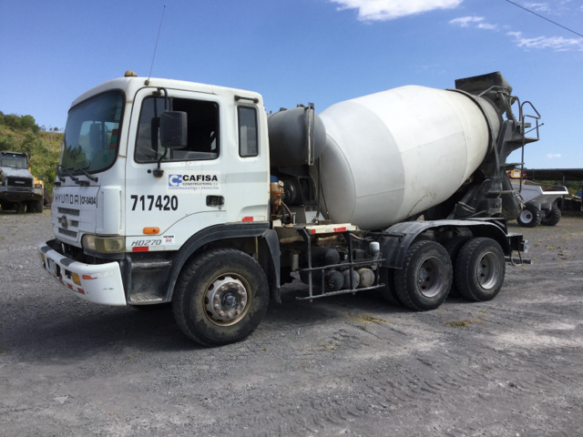 2008 Hyundai HD270 6x4 Mixer Truck 2008 Hyundai HD270 6x4 Mixer Truck