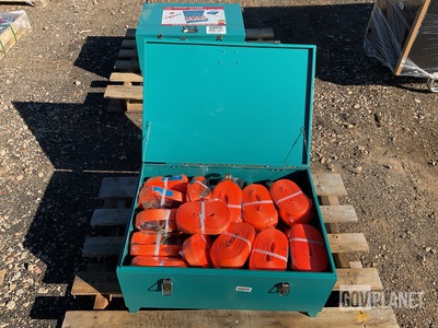 Suihe Ratchet Tie Down Set w/Flatpack Tool Box