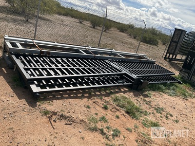 (3) Suihe 20' Farm Metal Driveway Gates - Unused