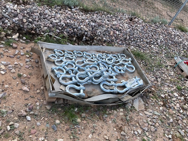 (38) Suihe Screw Pin Anchor Shackles - Unused
