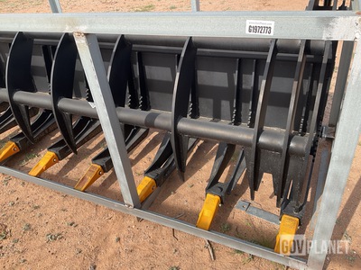 2024 Suihe Skid Steer Heavy Grass Fork Grapple - Unused