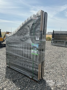 (3) Suihe 14' Bi-Parting Iron Gates - Unused