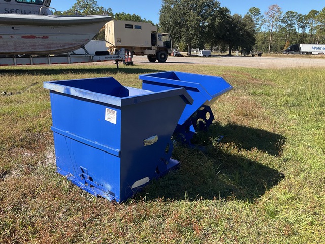 (2) Suihe Self-Dumping Hoppers - Unused