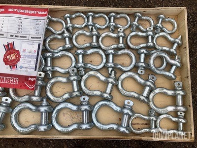 (38) Suihe Screw Pin Anchor Shackles - Unused