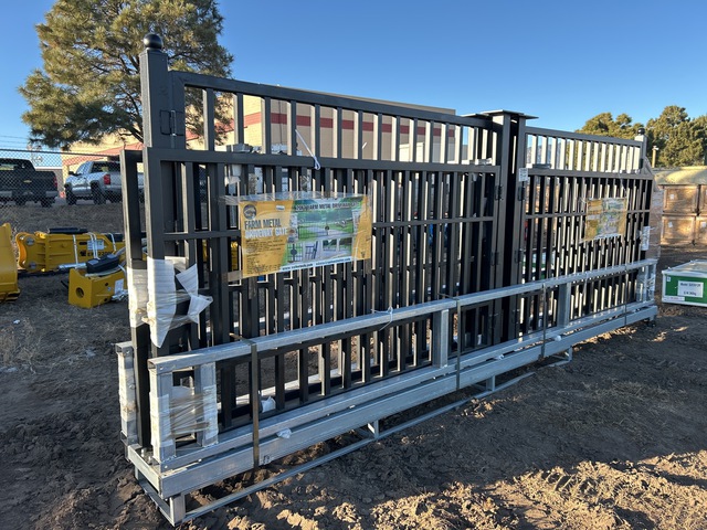 (3) Suihe 20' Farm Metal Driveway Gates - Unused