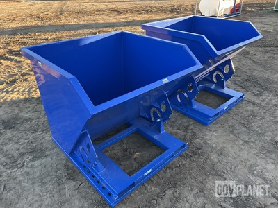(2) Suihe Self-Dumping Hoppers - Unused