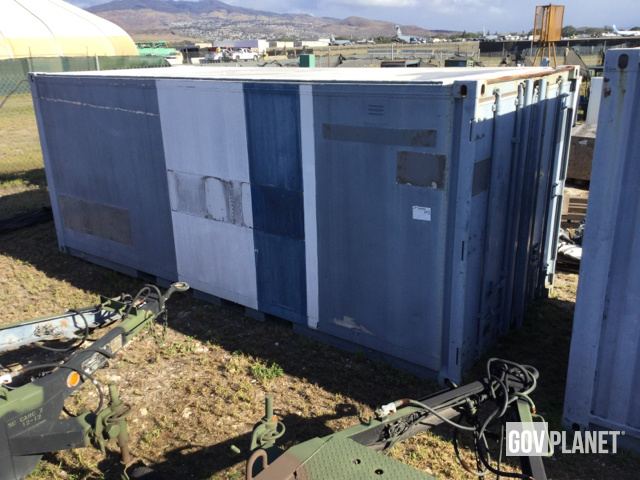 Surplus Fruehauf Specialized Metal Storage Container In