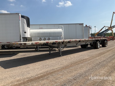 2022 Utility FS2CHA 38000 lb 48 ft T/A Spread Axle Flatbed Trailer