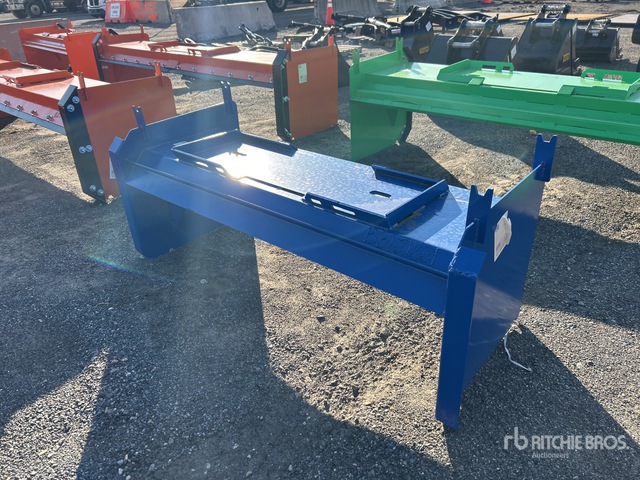 2024 Kit Containers QT-SPE-6-23 72 in Skid Steer Snow Pusher (Unused ...