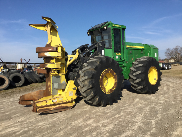 2011 John Deere 843K Wheel Feller Buncher