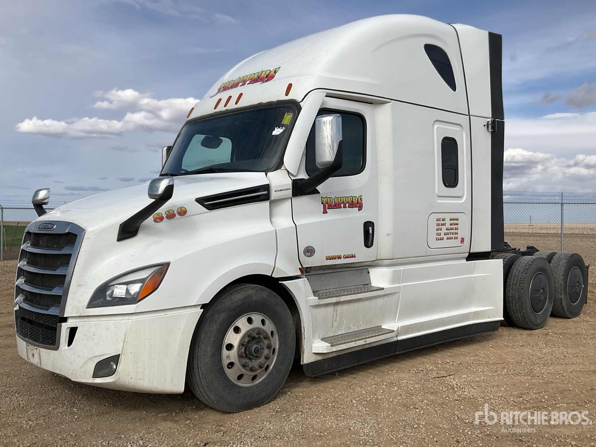 2024 Freightliner Cascadia 126 6x4 T/A Sleeper Truck Tractor