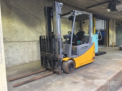 2018 Jungheinrich EFG218 3660 lb Electric Forklift