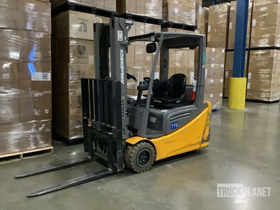 2018 Jungheinrich EFG220 4330 lb Electric Forklift