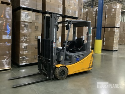 2018 Jungheinrich EFG220 4330 lb Electric Forklift