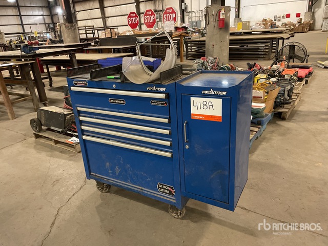 Frontier Utility Box Frontier 5 Drawer, 1 Door Tool Box | Ritchie Bros. Auctioneers