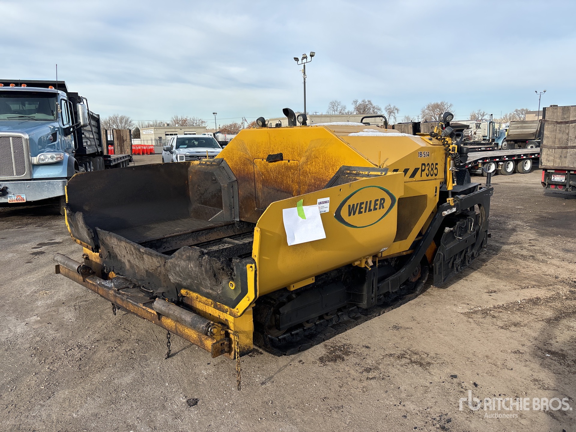 2018 Weiler P385B Track Asphalt Paver in Clearfield, Utah