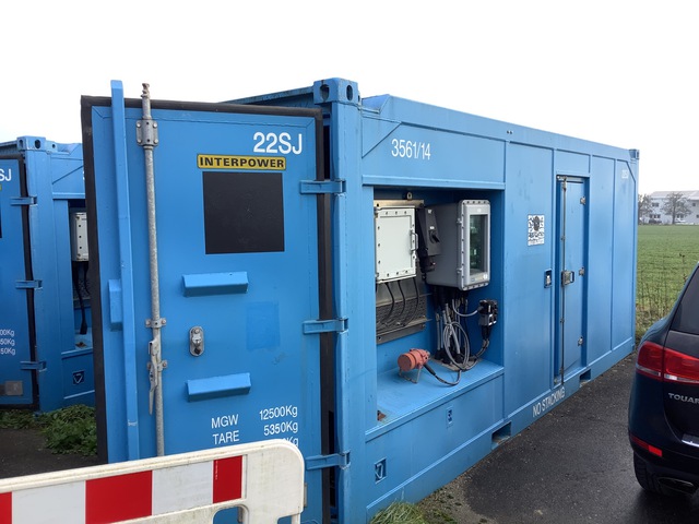 2015 Interpower Atex 100 kVA Containerized Generator Set