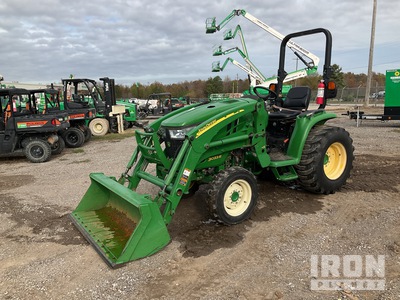 2017 John Deere 3033R 4WD Utility Tractor