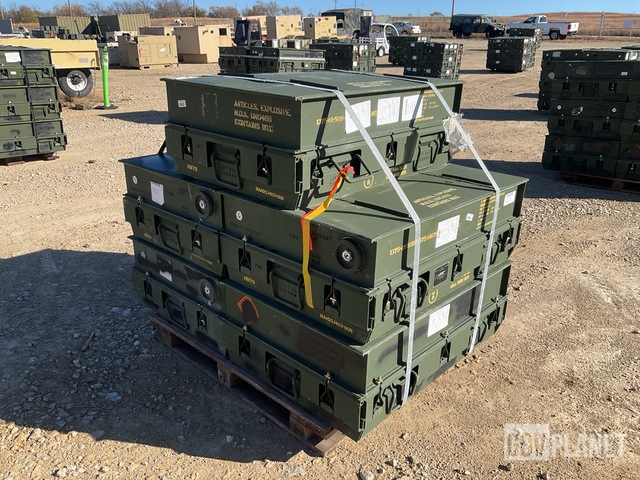 Surplus (5) Garrett Container Systems 87012A5001 Shipping & Storage ...