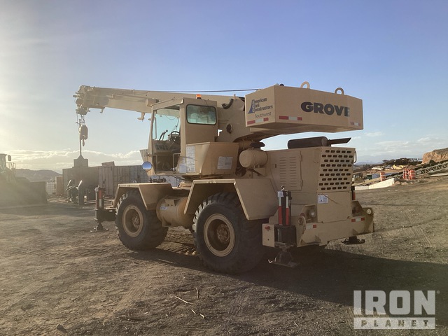 1981 Grove RT522 22 ton 4x4 Rough Terrain Crane in Moapa-Logandale ...