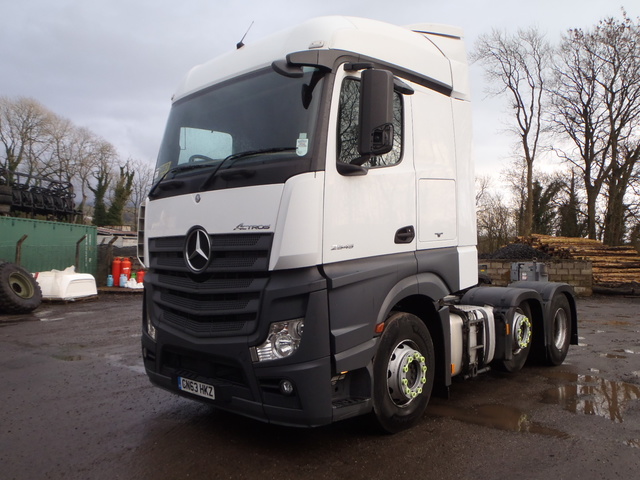 2013 Mercedes-Benz Actros 2545LS 6x2 Tractor Unit