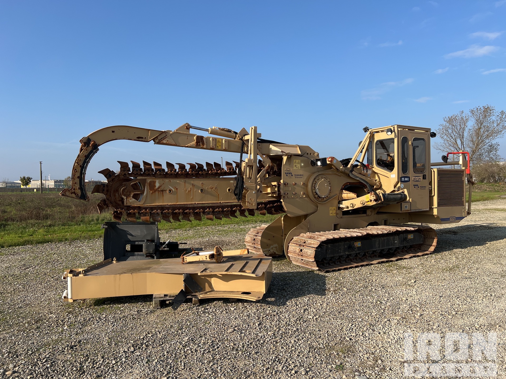 2020 Tesmec 775DT Tracked Trencher in Caorso, EMRM, Italy