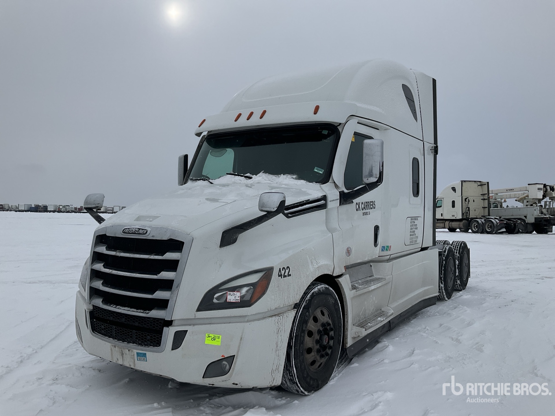 2023 Freightliner Cascadia 126 6x4 T/A Sleeper Truck Tractor