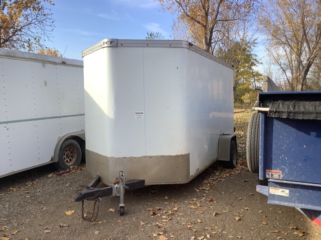 2003 12 ft S/A Enclosed Trailer