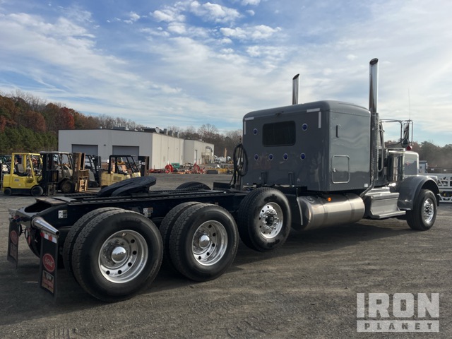 2024 Peterbilt 389 8x4 Heavy Haul Tri/A Sleeper Truck Tractor in