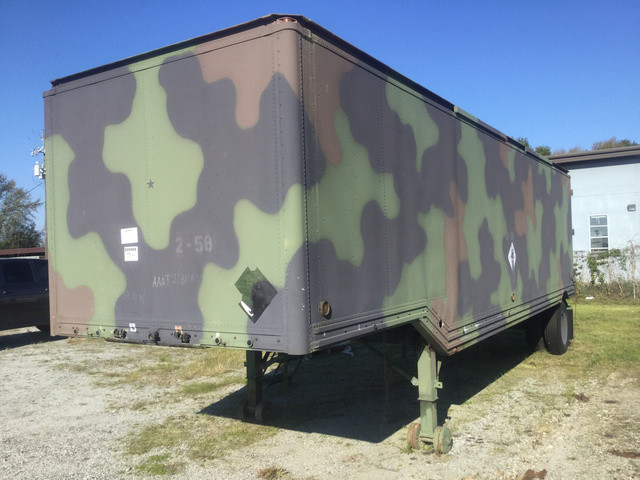 1992 Miller M373A2 Van Trailer