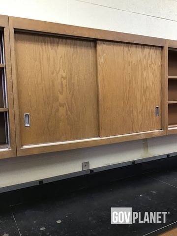 1 Wooden Hanging Shelves 3ft Long With Sliding Doors In Roanoke Photos Videos
