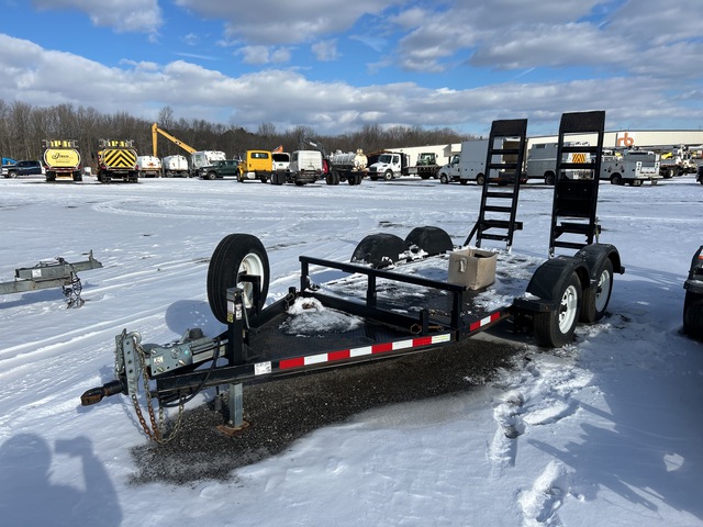 2016 MMDI 10 ft T/A Equipment Trailer