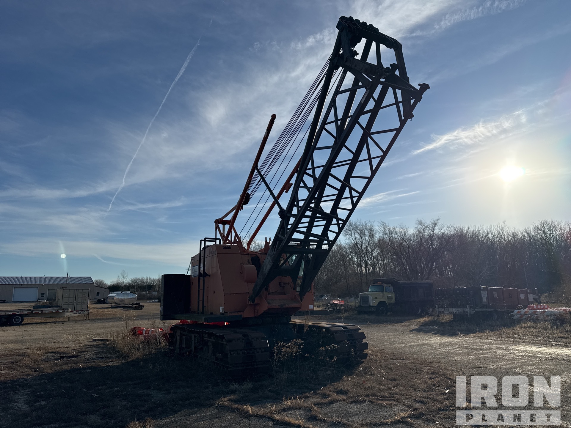 1980 Link-Belt LS118 60 ton Lattice-Boom Crawler Crane in