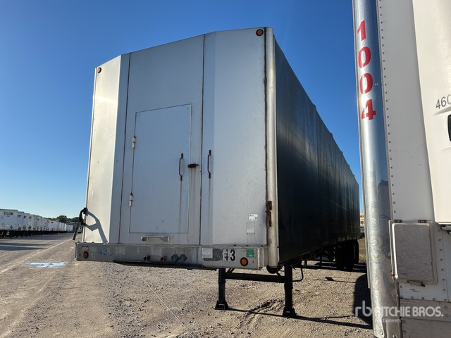 1998 Raven 48 ft T/A Spread Axle Remorque pour rideaux latéraux ...