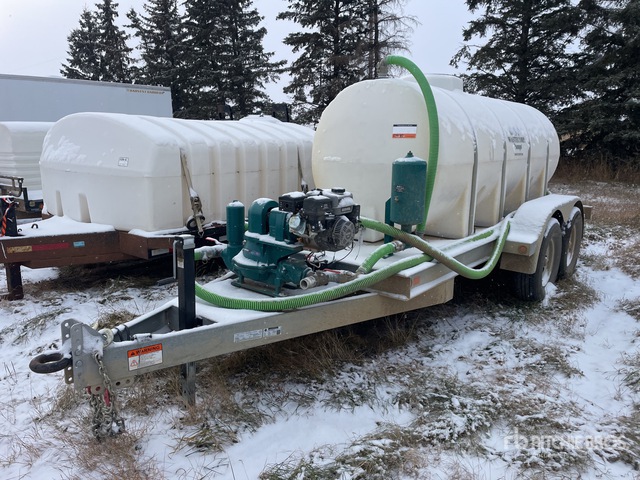 Tank Rimorchio 2021 Wastecorp 1000 gal T/A Rimorchio cisterna con aspirazione ...