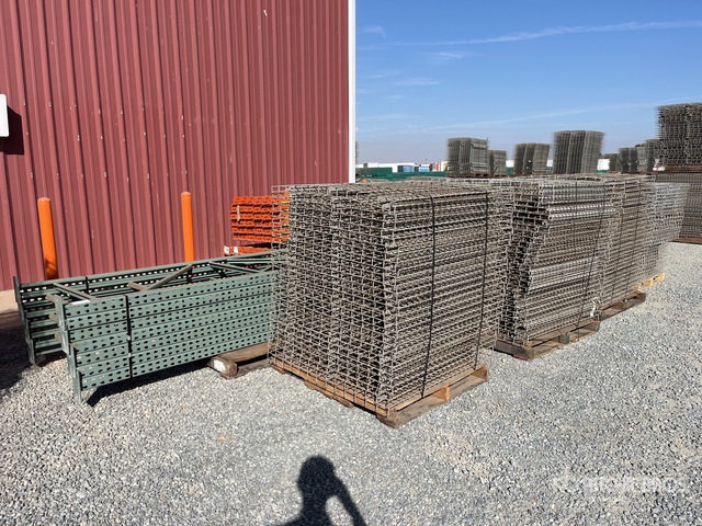 9 Foot Racking Quantity of 9 ft 6 in x 44 in x 24 ft Pallet Racking | Ritchie Bros ...